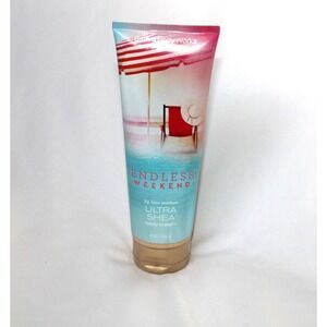 Bath & Body Works Endless Weekend Ultra Shea Body Cream Moisturizing 8oz FULL